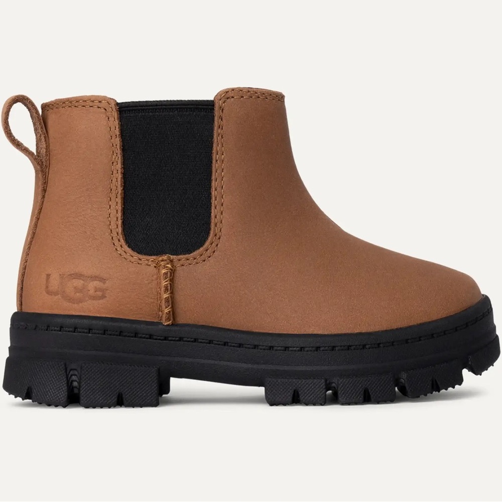 UGG Brown Ankle Boots UGG‎ Ashton Chelsea Boot Chestnut Toddler - Size 10- 3330